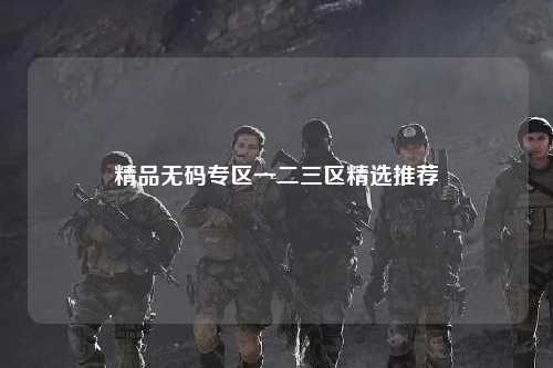 精品无码专区一二三区精选推荐