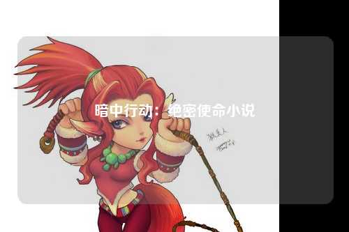 暗中行动：绝密使命小说